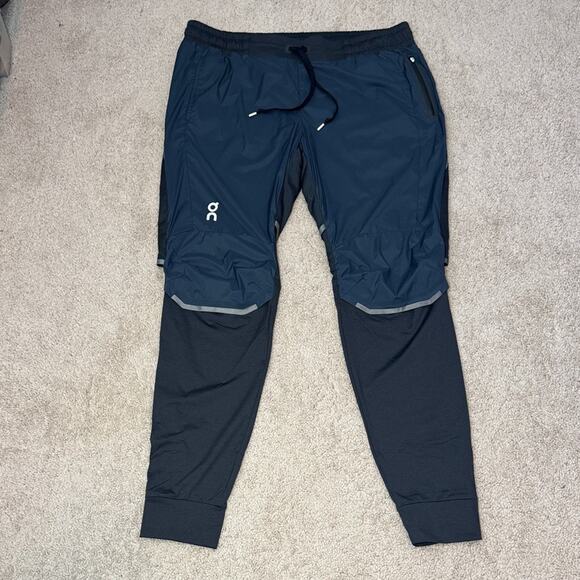 On Running Blue Performance Running Pants Joggers Men's XXL - Picture 1 of 9